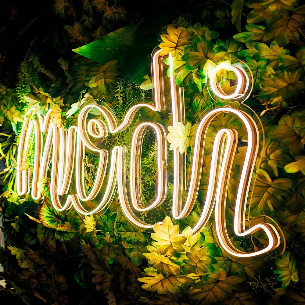 Custom Neon Sign Name LED Sign for Birthday Bar Wedding Party Acrylic Neon Lamp Business Logo Sign Night Light Personized Decor