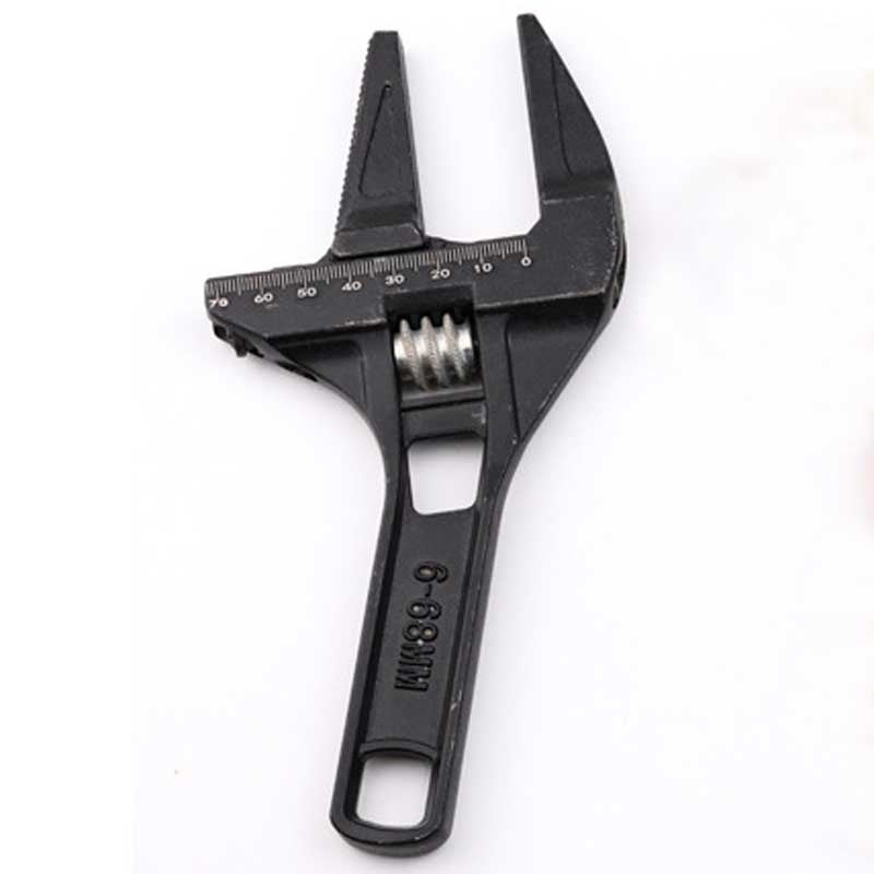1PC 6-68mm Conjunto Universal de Reparo para Banheiro Ferramentas Manuais Chave de Tubo de Abertura Grande Chave de Porca Chave Inglesa Ajustável Ferramenta de Reparo para Banheiro