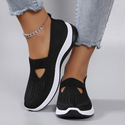 Women's summer breathable mesh flat shoes women's shoes casual sneakers shoes, clearance free shipping
