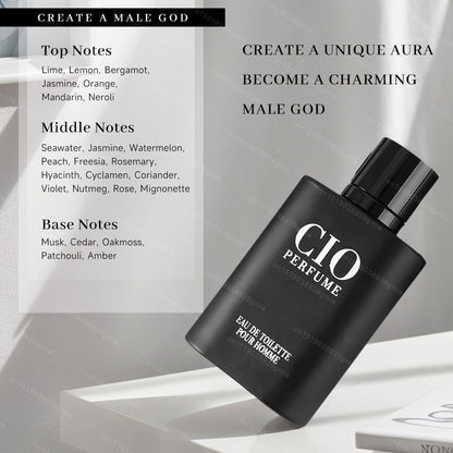 100Ml Brand Men's Cologne Perfume Eau De Parfum Fresh Wood Sandalwood Eau De Toilette Long Lasting Light Genuine Fragrance Scent