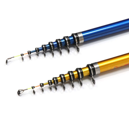 Vara de Pesca de Mar em Material de Carbono, Vara de Pesca Telescópica de Qualidade, Varas de Spinning de Qualidade 1.5m, 1.8m, 2.1m, 2.4m, 2.7m, 3m