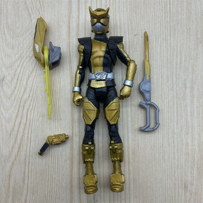 Hasbro Power Rangers Ranger Vermelho Ranger Azul Ranger Preto 15cm Genuíno Produtos a Granel Contêm Defeitos Modelo Boneco Boneca Figura de Ação