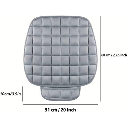 1Pc Soft Car Seat Cover Winter Warm Plush Automotive Seat Cushion Anti Slip Universal Auto Seat Protector