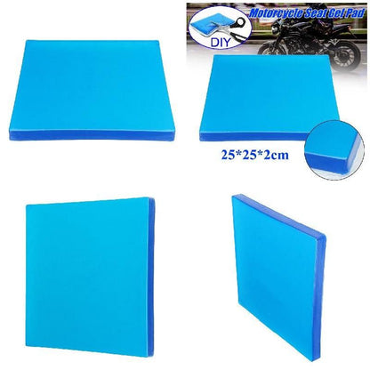 Almofada de Gel para Banco de Moto Almofada de Assento com Absorção de Choque Tapetes Reduzem a Fadiga Almofada Confortável Macia Fresca DIY Banco de Moto
