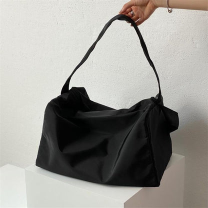 Nylon Yoga Training Bag Large Capacity Solid Color Sports Fitness Bags Multifunctional Waterproof Travel Tote Bag Outdoor