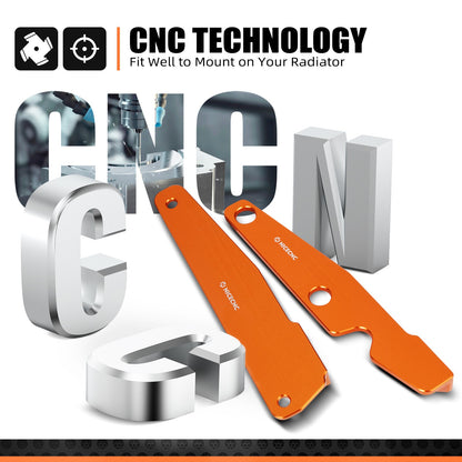 NICECNC For KTM EXC 300 EXCF 350 Electric Radiator Cooling Fan Set For Husqvarna TE 300 FE 450 2017-2023 GasGas EC 300 2021-2023