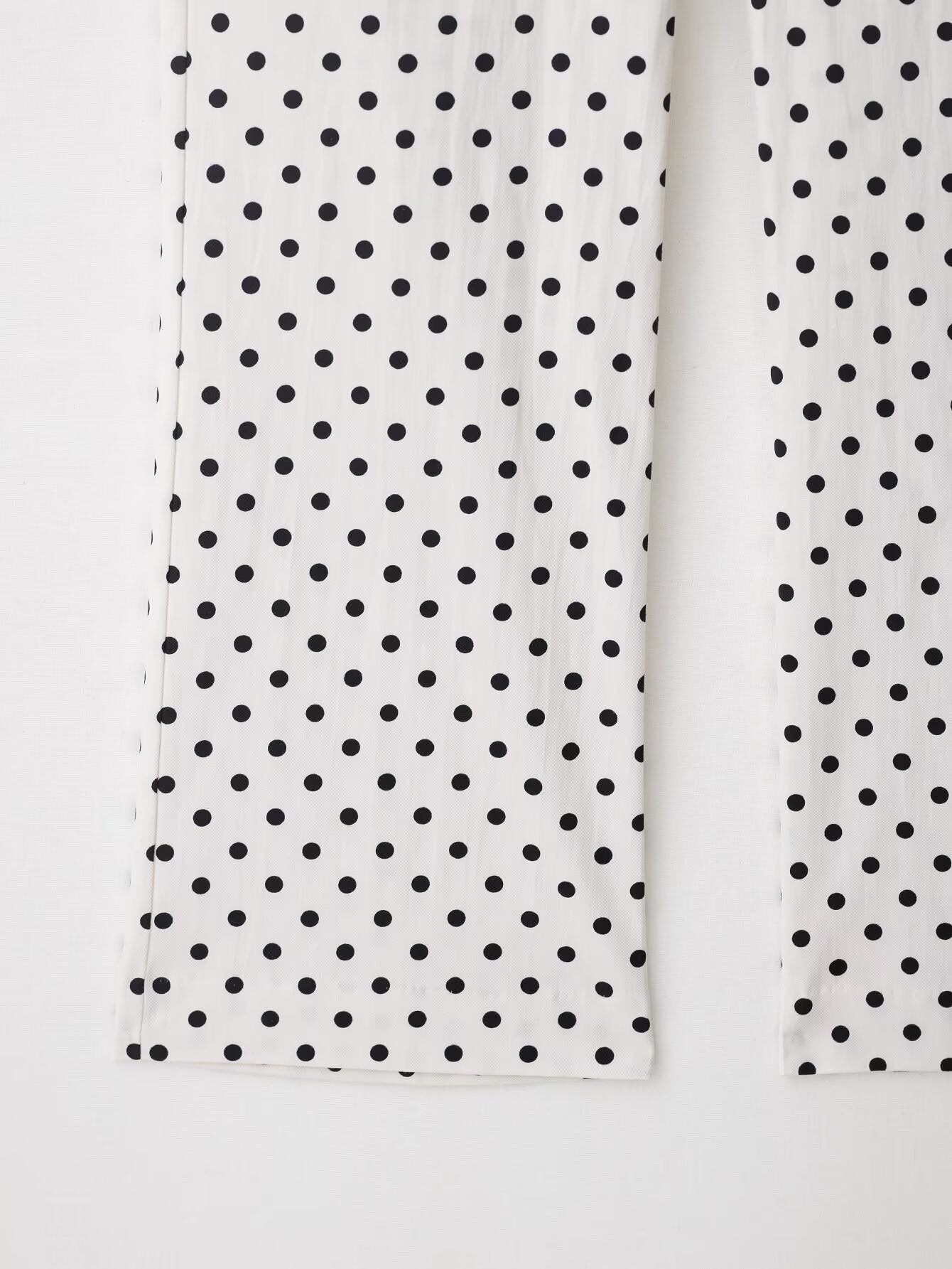 HH Woman Autumn Long Sleeves Turtleneck Zipper With Pockets Drawstring Casual Coats Women Fashion Polka Dot Printed Jacket