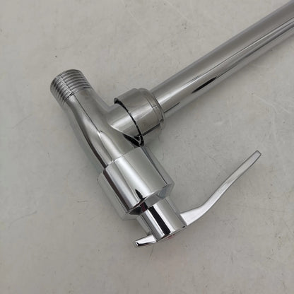 360° Kitchen Wall Mounted Faucet Single Cold Universal Vegetable Basin Faucet Bathroom Stainless Steel Sink Balcony Faucet