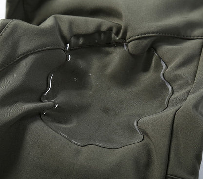 Tactical Military Men Winter Autumn Fleece Waterproof Cargo Pants Hiking Camping Softshell Climbing Casual Warm Combat Trousers