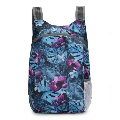 Bolsa esportiva leve para exterior mochila impermeável resistente ao desgaste mochila de viagem mochila dobrável pequena mochila de armazenamento
