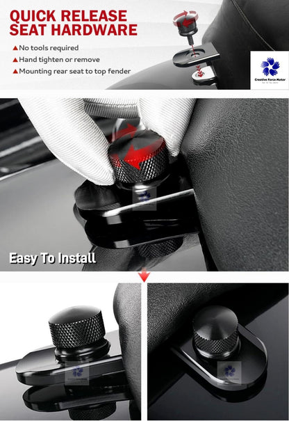 Rear Fender Seat Bolt Nut Tab Screw Motorcycles Mount Knob Cover For Harley Sportster XL Dyna Softail Breakout Touring Universal