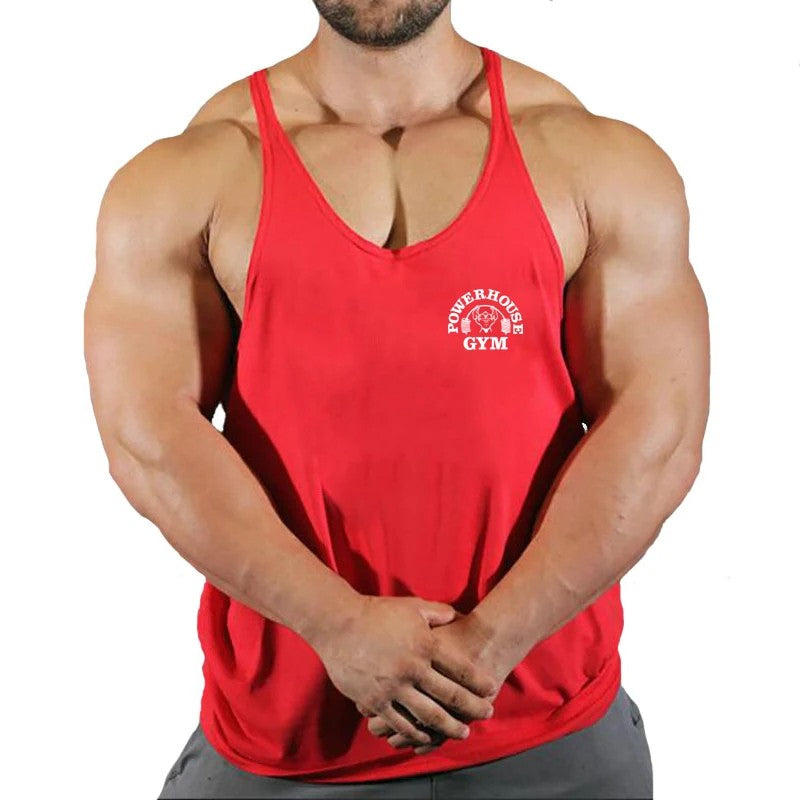 Gym Top Men Bodybuilding Shirt Fitness Men's Vest Singlet Sleeveless Sweatshirt Man Clothes Clothing Stringer Vests Singlets