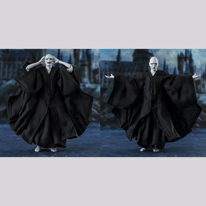Kit Modelo Original Bandai Harry Potter e o Cálice de Fogo SHF Lord Voldemort Anime Action Figure Coleção Brinquedos de Modelo Acabados