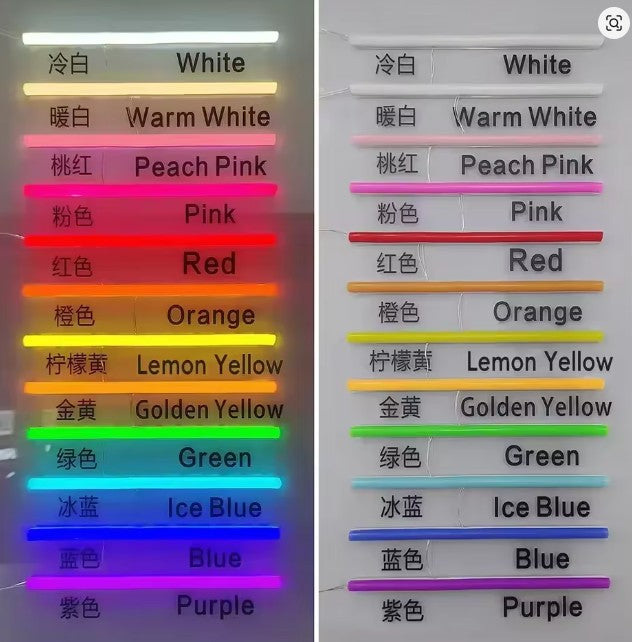 Custom Personalised Name Neon Signs, LED Neon Lighting for Wedding,Bedroom,Home & Bar Wall Decorations Led Luminous Letters Lamp