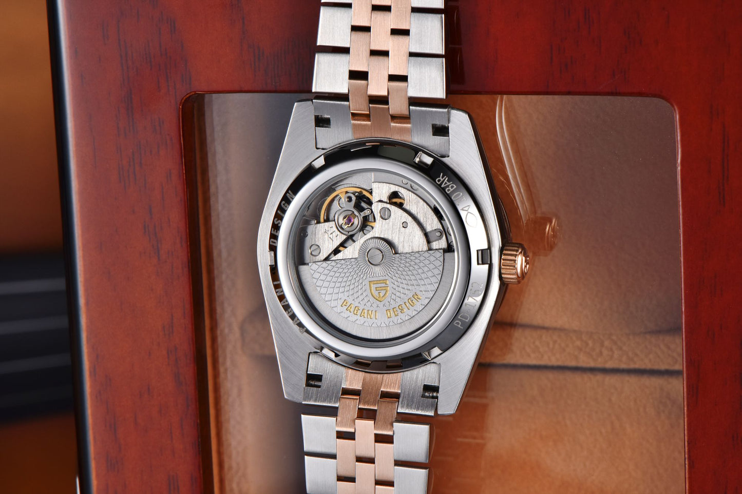 PAGANI DESIGN 2025 New Enamel Dial DD36 Luxury Silver Gold Automatic Watch For Men AR Sapphire crystal Mechanical Wristwatch Men