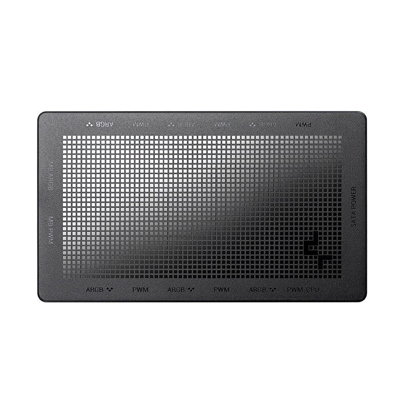 DeepCool Fan HUB PWM 5V 3pin ARGB Magnetic Attraction Fan HUB Splitter SATA Power Control Connect Motherboard