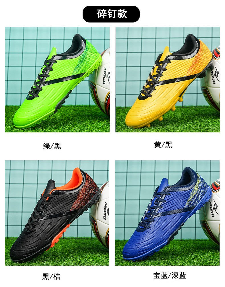 Training Men Soccer Shoes Society Cleats Professional Football Shoes Indoor Non-Slip Football Field Boots Low Cut Sneaker Unisex