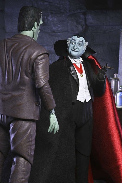 NECA 56090 56089 The Munsters TV Series Grandpa Munster Herman Munster Ultimate Action Figure