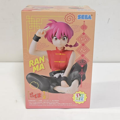 BANDAI SEGA Original Ranma 1/2 Luminasta Tendou Akane Shampoo Ranma Anime Figure Action Figures Model Figurine Toys
