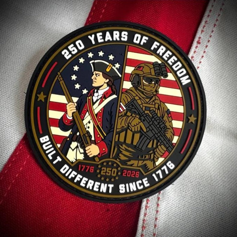 Wholesale Custom PVC Patch 3D Rubber Soft Badges Personalised Logo with Hook&Loop Backing Tactical Patches for Clothing Bags