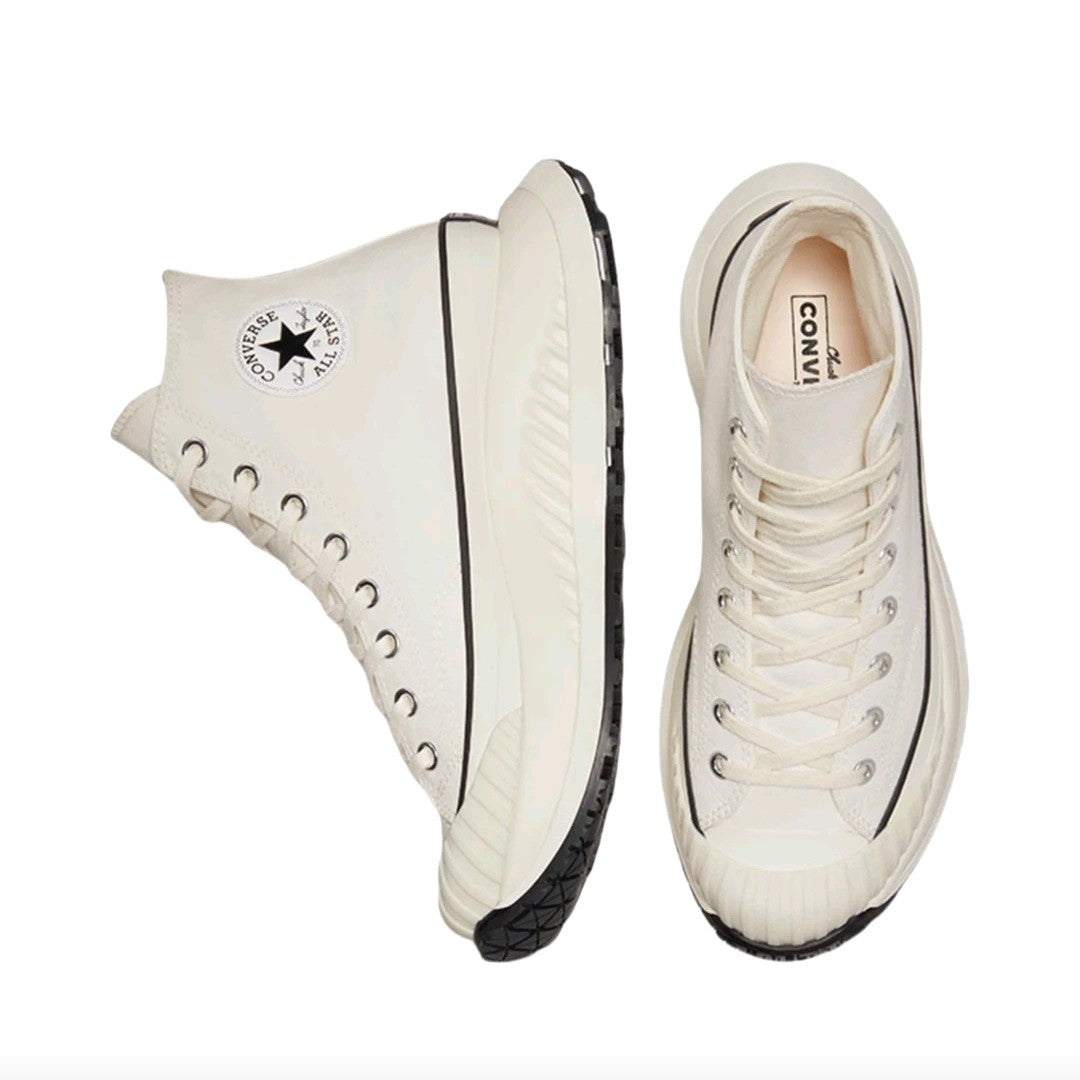 Converse 1970s Chuck Taylor All Star AT-CX Men's and Women's Skateboarding Shoes, Impact Resistance Sneakers, White