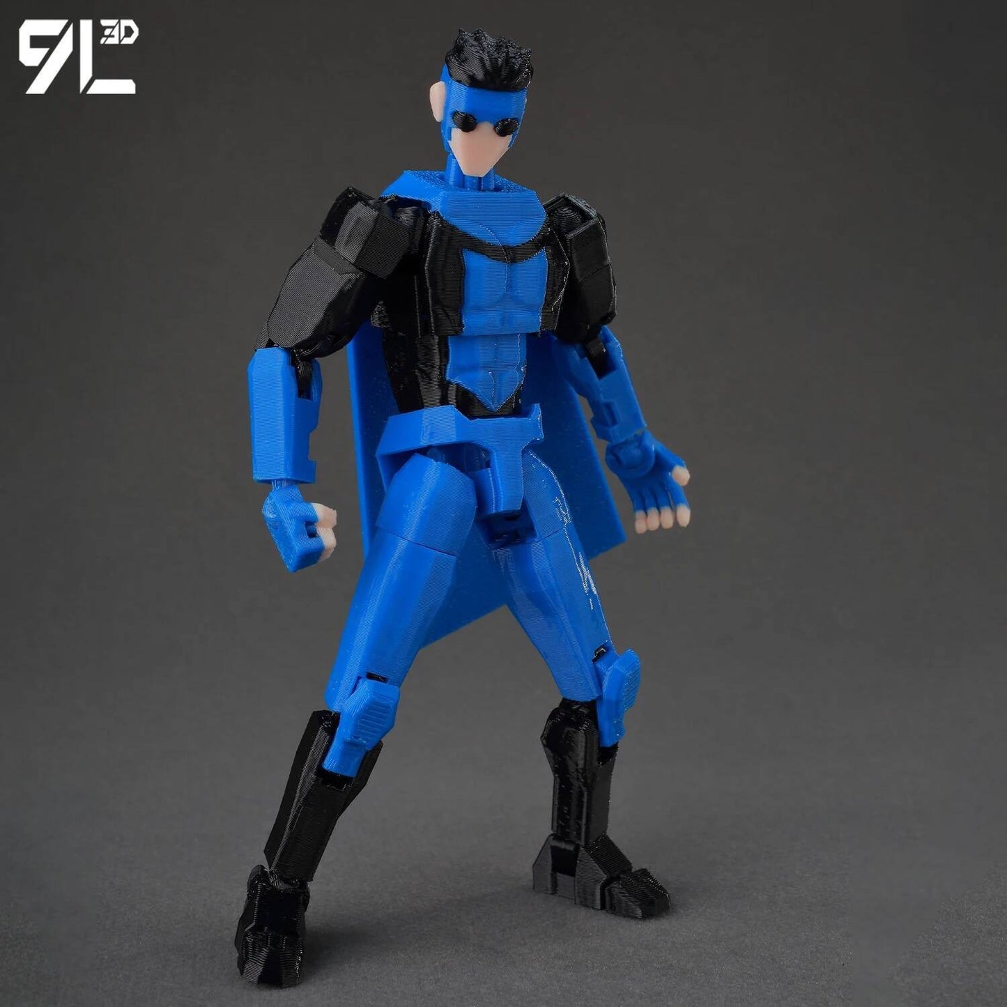 9L3D Sortudo 13 Invencível Menino Conquistador? Boneco de Ação Omni Impresso em 3D Modelo de Anime Articulado Colecionável Brinquedo Presente Fã