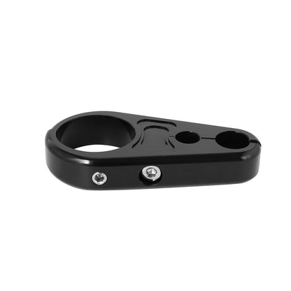 Para Harley Dyna Sportster XL Cafe Racer 1" 25mm Suporte de Guiador de Motocicleta Cabo de Embreagem Braçadeira de Freio Clipes Fixos