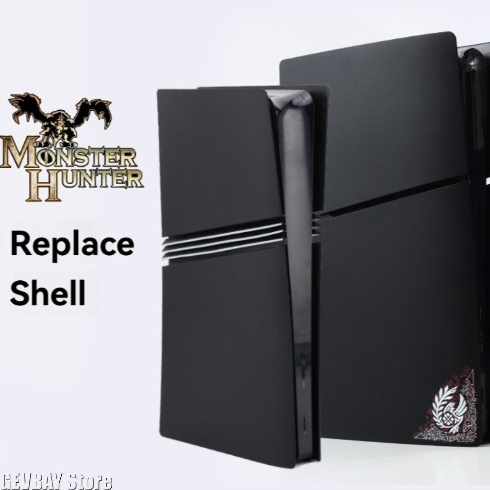 Monster Hunter Wilds for PS5 Pro/Slim Limited Replacement Case Shell Special Birthday Present for Ps5 Accessories