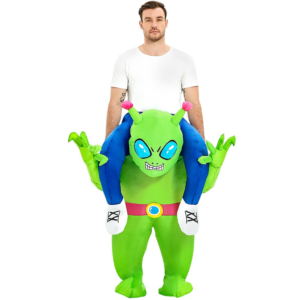New Riding Animal Inflatable Costume Anime Suits Dress Mascot Purim Halloween Christmas Party Cosplay Costumes for Adult