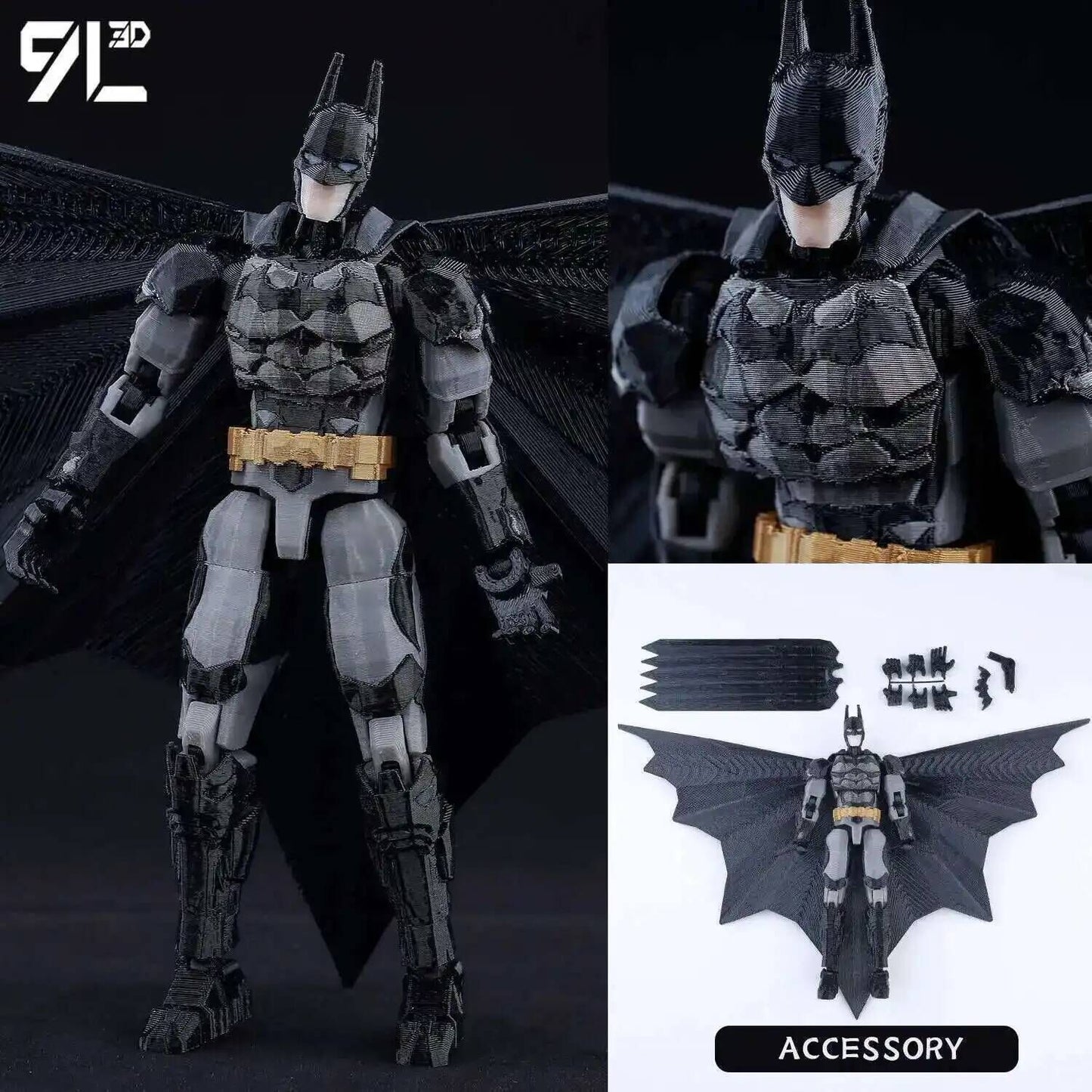 9L3D Superman Menino Invencível Batman Boneco Articulado LUCKY13 Multiarticulado Poseable T13 Titan13 Herói Modelo Dummy13 Brinquedos Colecionáveis