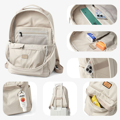 LEFF New Fashion Backpack For Women High Quality Outdoor Travel Waterproof Backpacks Laptop Commuting Bag High End Female Bags