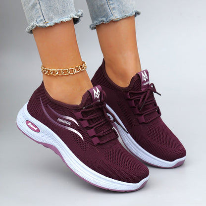 Women's summer breathable mesh flat shoes women's shoes casual sneakers shoes, clearance free shipping