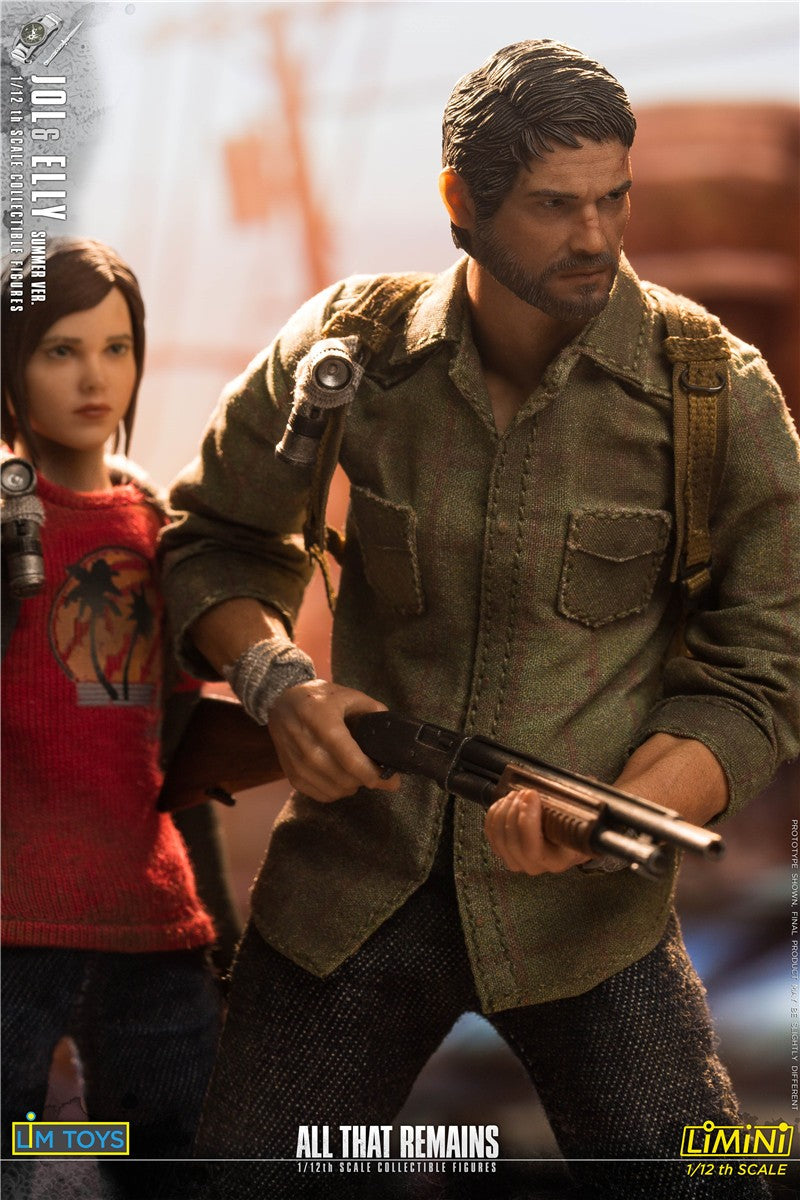 Novo Estoque LIMTOYS LMN004 LMN005 LMN006 1/12 The Last Survivor Joel Ellie Action Figure Modelo 6'' Soldado Conjunto Completo Brinquedos