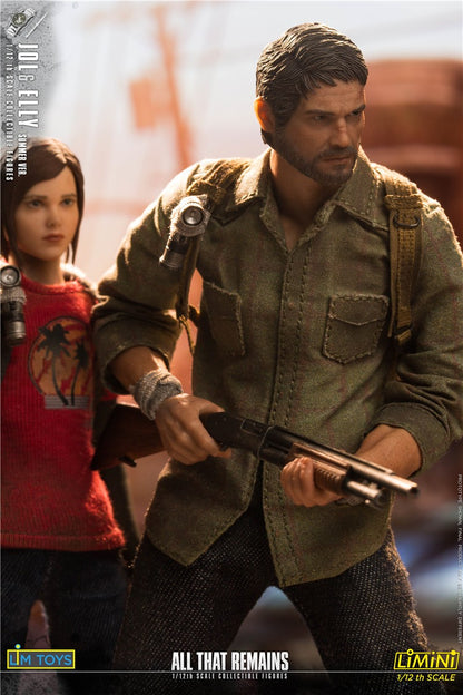 Novo Estoque LIMTOYS LMN004 LMN005 LMN006 1/12 The Last Survivor Joel Ellie Action Figure Modelo 6'' Soldado Conjunto Completo Brinquedos