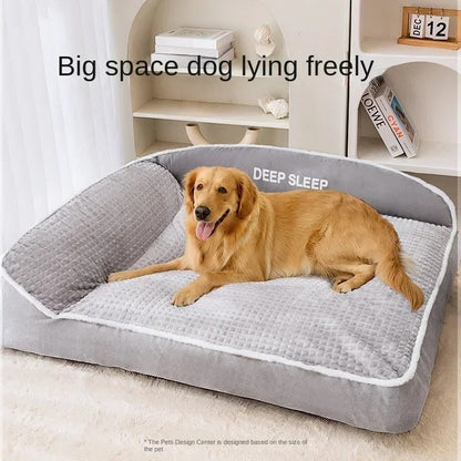 Cama de Cachorro Pequeno para Inverno Pet Sofá Quente Cesta de Halloween Tapete Médio Almofadas Almofada Grande Acessórios para Filhotes Cama para Cães Grandes
