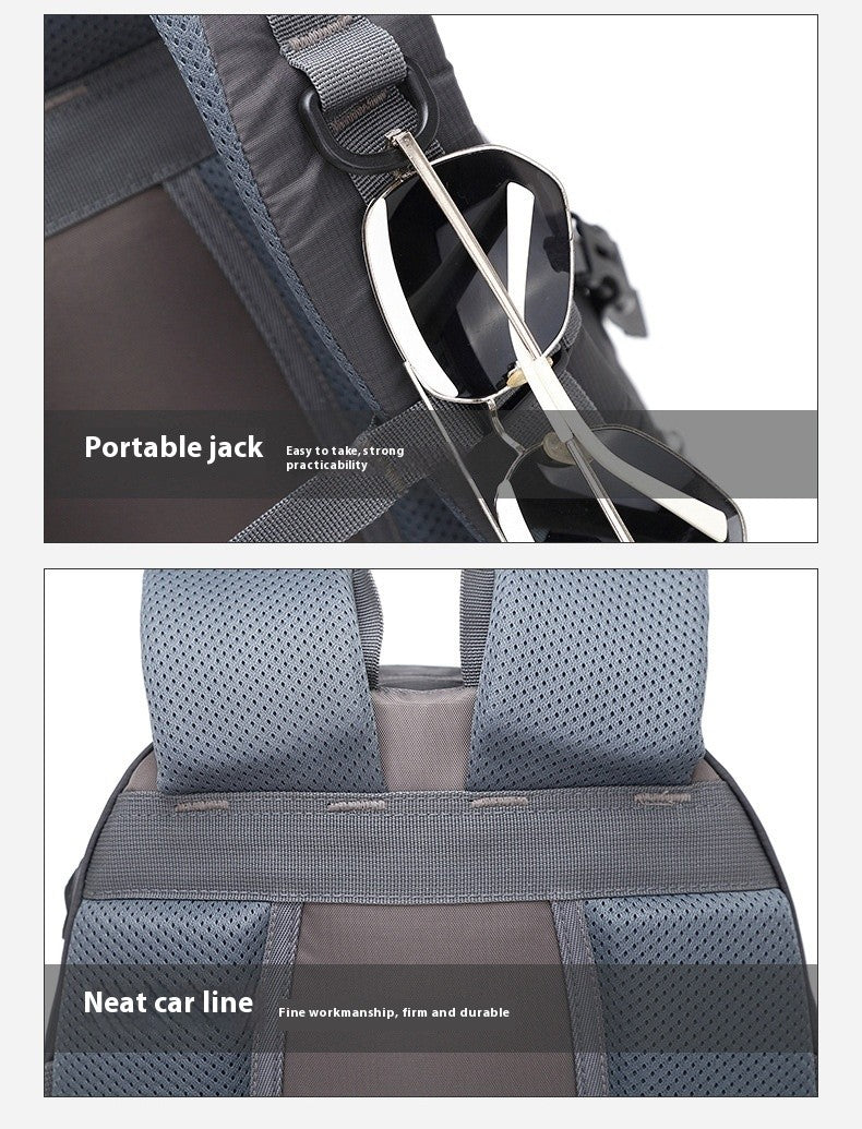 Mochila de Caminhada 40L para Acampamento ao ar livre, Escalada, Viagem, Bolsa para Computador, Masculina e Feminina, Mochilas Esportivas de Grande Capacidade