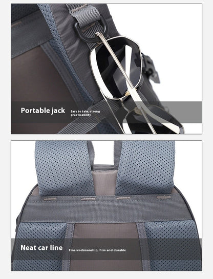 Mochila de Caminhada 40L para Acampamento ao ar livre, Escalada, Viagem, Bolsa para Computador, Masculina e Feminina, Mochilas Esportivas de Grande Capacidade