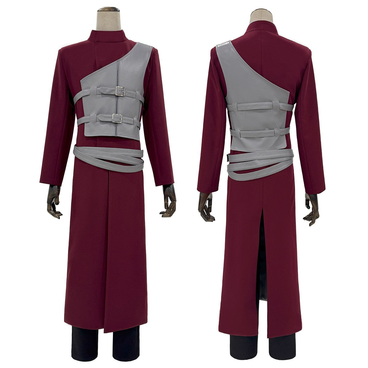 HOLOUN Anime Gaara Cosplay Costume Coat Pants Vest Belt Animation Convention Halloween Christmas Gift