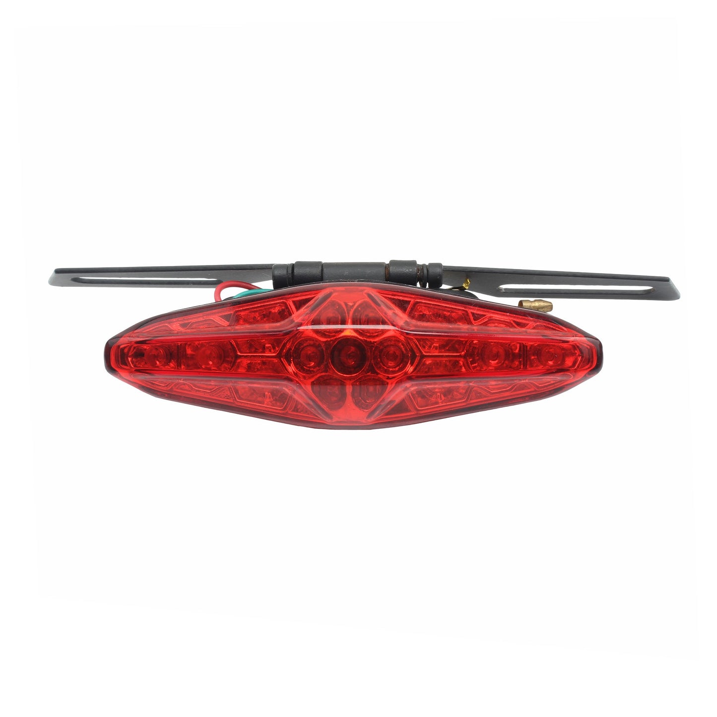 Luz Traseira de LED Universal 12V para Motocicleta, Luz de Freio, Luz Traseira Retrô, Luz de Condução Adequada para a Maioria das Scooters, Motocross, Peças de Quadriciclos