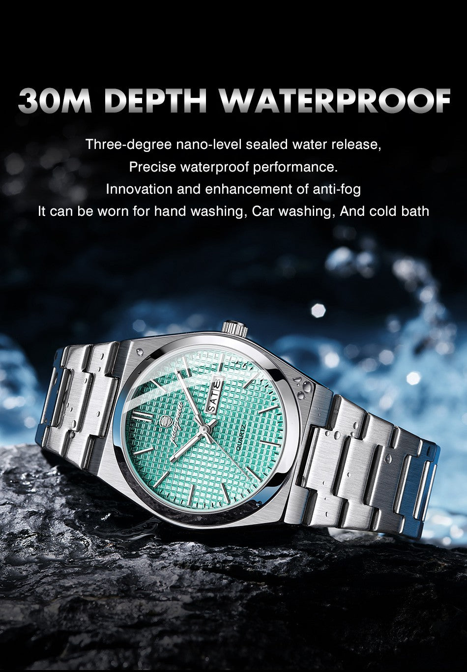 PAAZOMU Relógio Masculino de Luxo Original Moda Luminoso À Prova D'água Cronógrafo Data Relógio Masculino Couro Quartzo Relógios Masculinos Reloj