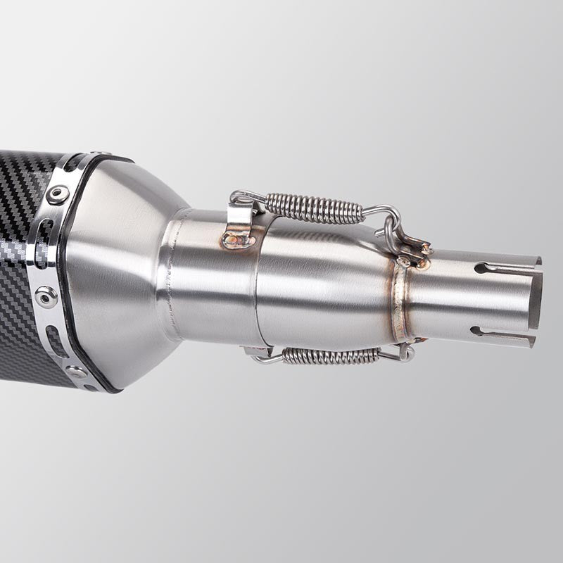 28 32 38 45mm Adapter 51mm Exhaust Section Non-Destructive Install Motorcycle Exhaust Pipe Modification Exhaust Middle Section