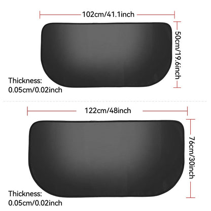 Fireproof Hearth Rug Flame Resistant Fireplace Rug Mat Half Round Floor Protective Rug Fiberglass Fireproof Wooden Stove Mat