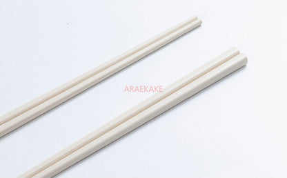 Hashis brancos, hashis de liga de alta qualidade para hotéis, 30 cm de comprimento, antiderrapantes, anti-mofo e resistentes a altas temperaturas