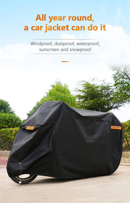 Capa de Moto Oxford Grossa, Impermeável, Universal, Proteção Externa, Poeira, Chuva, Moto, Protetor Solar, À Prova de Poeira, Proteção UV