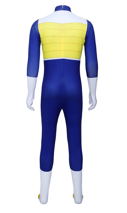 Halloween Vegeta Cos Jumpsuit Game Character Cosplay Bodysuit Halloween Party Costume Adult Fancy Dress Outfit Cosplay Uniform