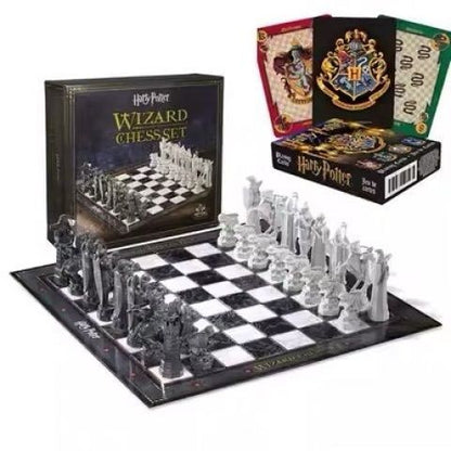 Harry Potter Xadrez Mágico Bonecos de Ação Jogos de Mesa Ternurins Xadrez Chinês Internacional Presente de Natal Brinquedos de Crianças