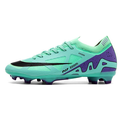 Men Football Shoes Cleats Outdoor Grass Society Training Match Football Field Boots Resistant Studded Soccer Shoes Sport Wear