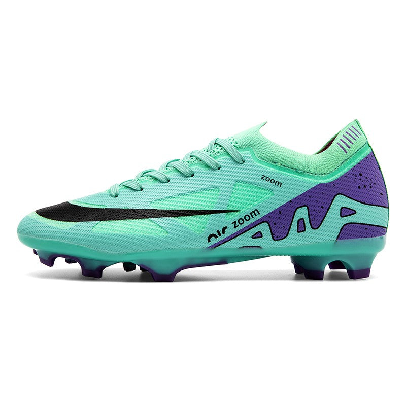 Men Football Shoes Cleats Outdoor Grass Society Training Match Football Field Boots Resistant Studded Soccer Shoes Sport Wear