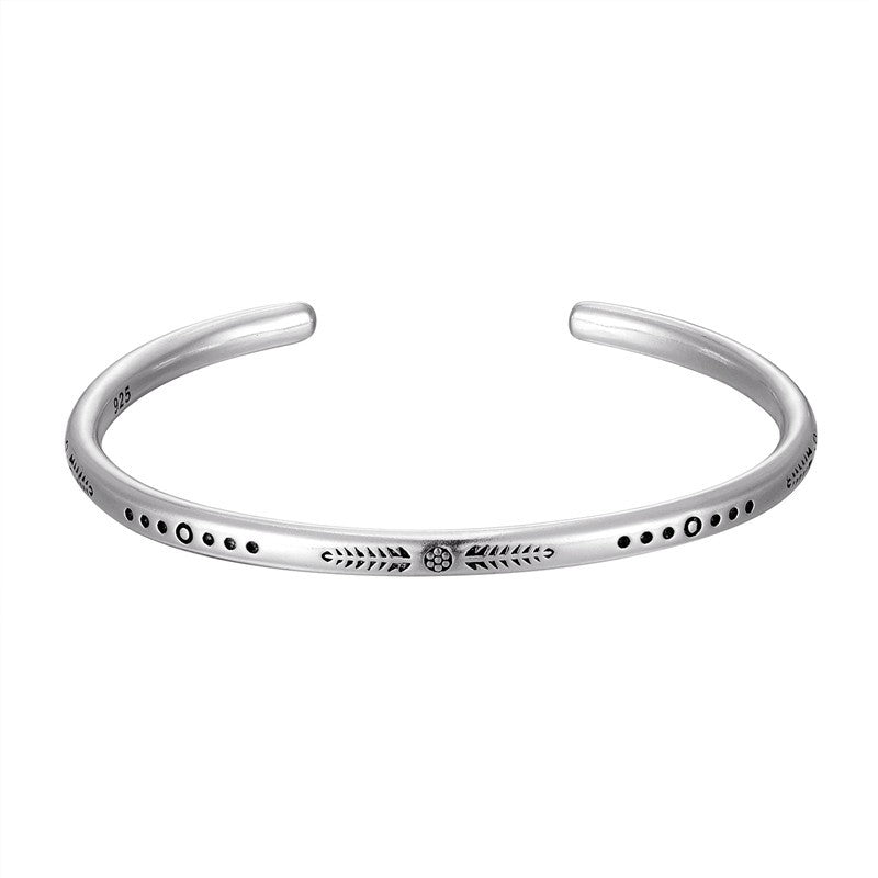 Pulseira Tibetana de Buda com Corrente de Corda Azul, Pedra Natural Envelhecida, Contas, Para Homens, 3 Peças/Conjunto, Banhada a Prata, Ajustável, Joia de Presente