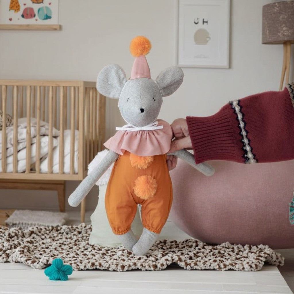 2025 Baby Plush Toy Comforts Sleeping Cute Rabbit, Bear, Mouse Baby Girl Doll, Cloth Doll Doll